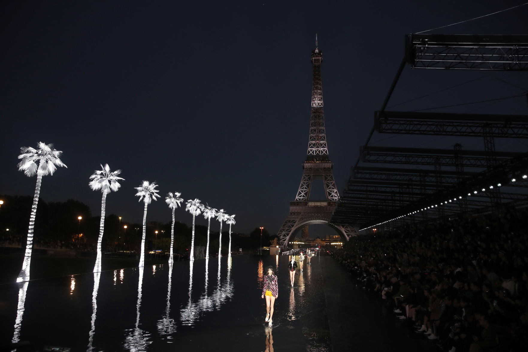 APTOPIX Paris Fashion 2018 Saint Laurent